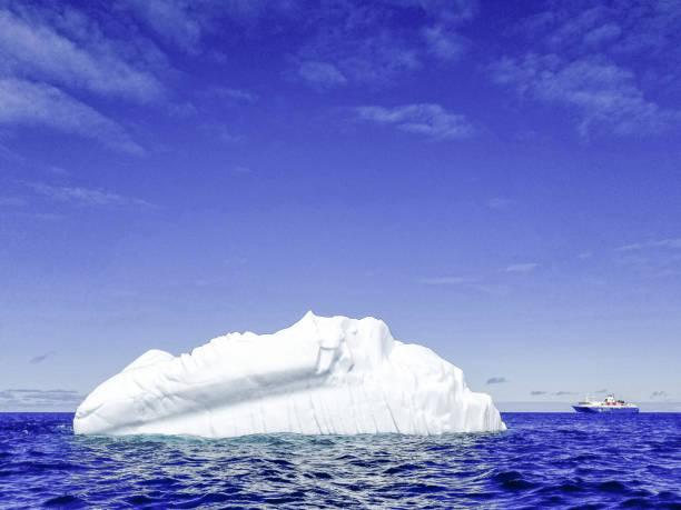 istock An iceberg floating in Antarctica 1439579772