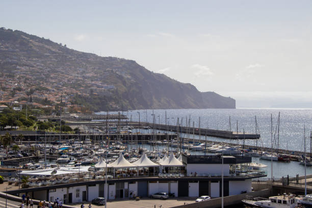 istock View on coastline in Funchal, Madeira 1439589625