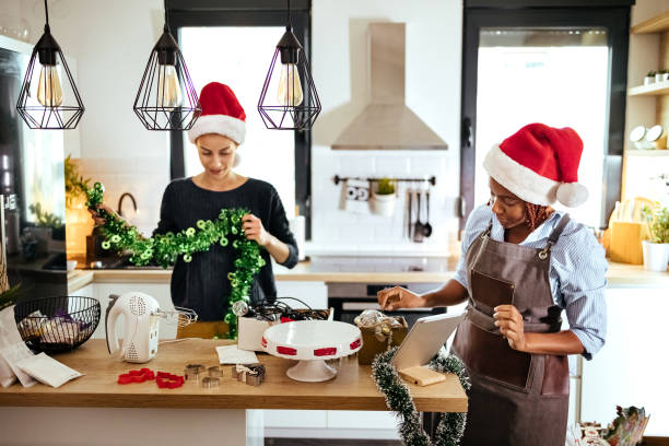 istock Women look forward to the new year 1439615465