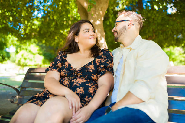 istock Loving boyfriend and girlfriend dating 1439643914