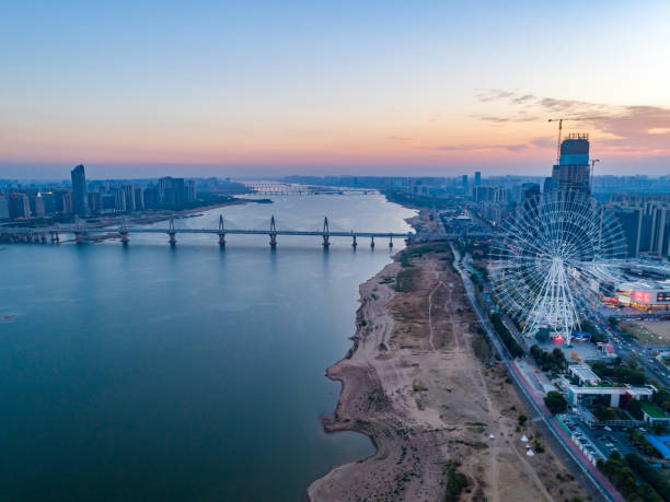 istock Modern city skyline, Shanghai, China 1439651455