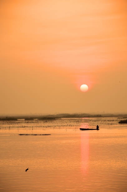 istock Landscape beautiful of sunset 1439657877