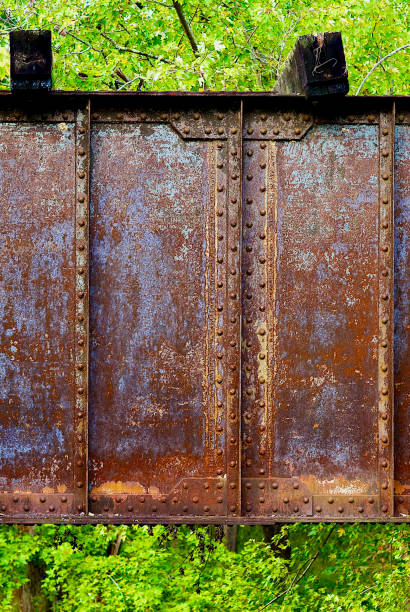 istock Abandoned, Rusted Railroad Treslte 1439664761