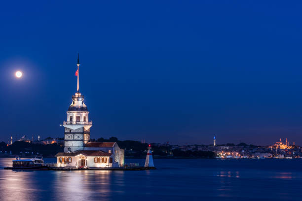 istock Maiden's Tower in Istanbul, Turkey. 1439675790