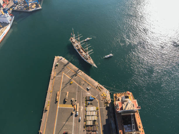 istock Port with boats in the Chilean 1439678015