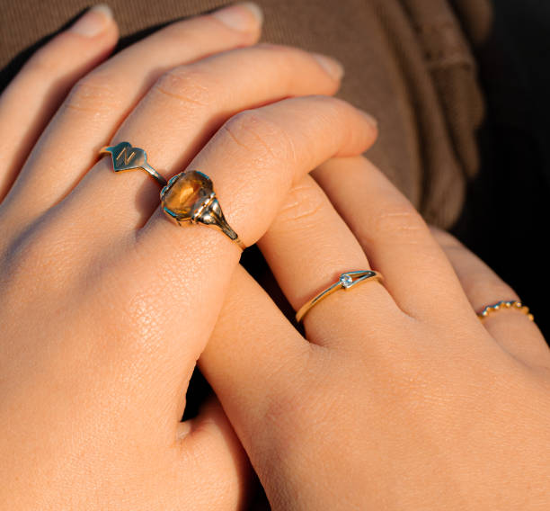 istock Hand with jewelry 1439679106
