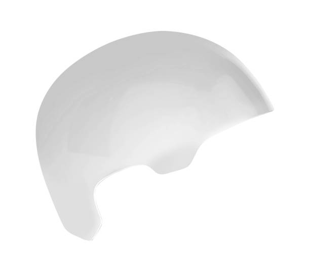 capacete da bicicleta isolado - helmet helmet visor protection black - fotografias e filmes do acervo