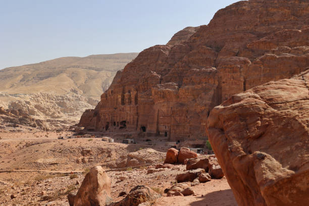 istock royal tombs of Petra archaeological site 1439686300
