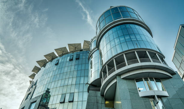 istock Vienna, Austria - August 19, 2022: Haas Haus at Stephansplatz 1439693650