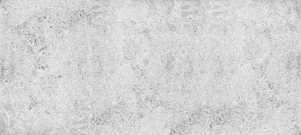 Black and white distressed texture. Grey textured surface. Abstract grunge widescreen background