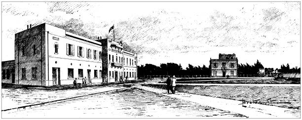 istock Ancient image: School of Colonial Agriculture, Tunis 1439695055