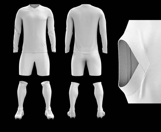 istock white isolation standard jersey 3d mockup template on black background 1439701469
