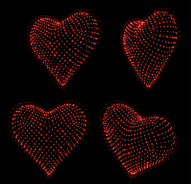 istock set of vector bulk hearts for medicine and holiday 1439704803