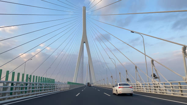 istock The first perspective on the cross-sea highway 1439723343