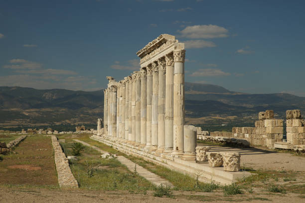istock Columns in Laodicea on the Lycus Ancient City in Denizli, Turkiye 1439728992