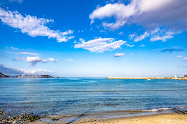 istock aegean sea turkish coast Kusadasi 1439730220