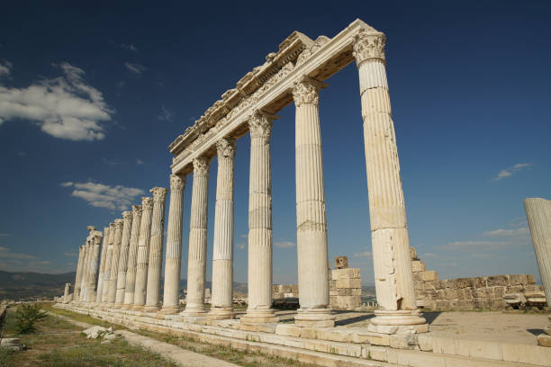 istock Columns in Laodicea on the Lycus Ancient City in Denizli, Turkiye 1439730258