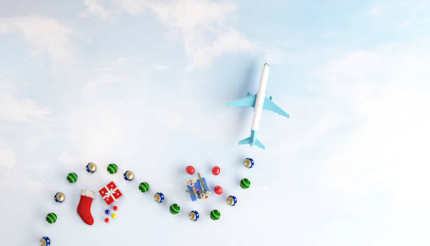 Christmas Travel stock photo