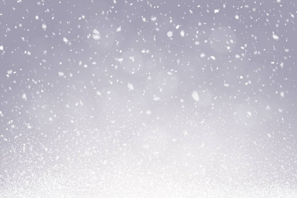 istock Pastel blurred winter snow abstract background 1439735719
