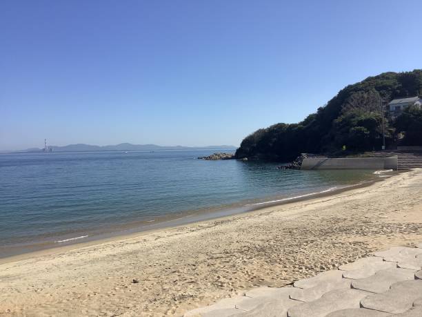A beach on Shinojima called Sun Sun Beach