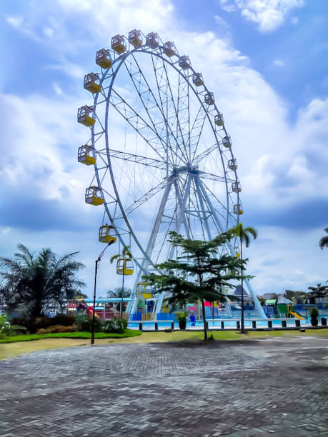 istock Ferris wheel in the park 1439737627