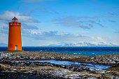 Lighthouse in keflavik - Iceland