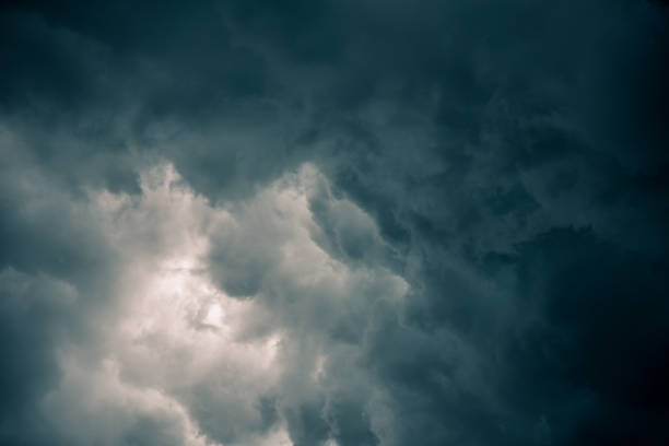 istock Background of storm clouds, Rain clouds 1439754248