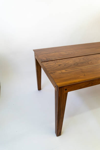 istock designer coffee table, solid wood base and top in terrazzo, oak wood on white background 1439764573