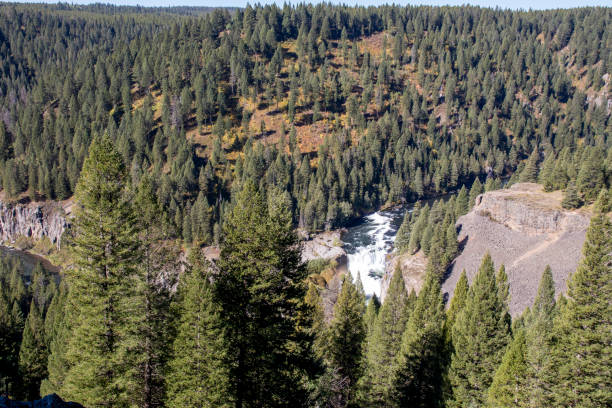 istock Mesa falls on Henrys Fork river. Idaho. USA 1439771874