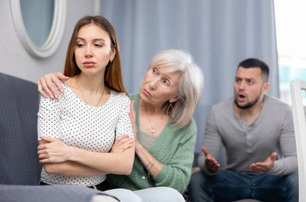 istock Family conflict at home, relationship problems concept 1439772801