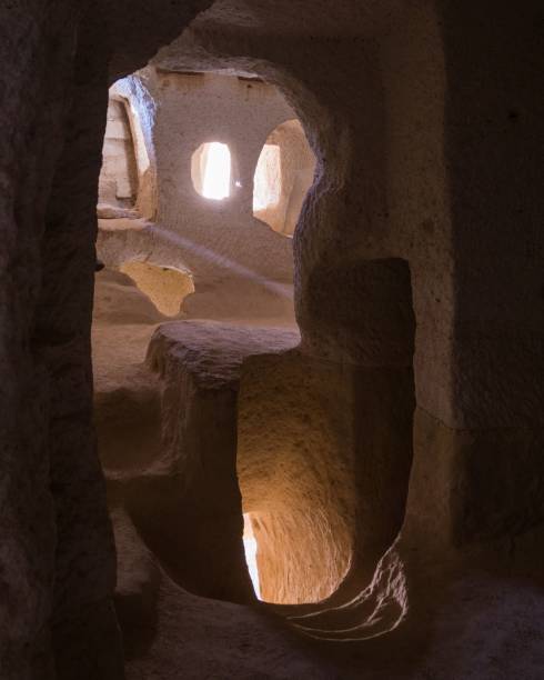 istock Inside of an old historical cave in Capadocia, Turkey 1439782530