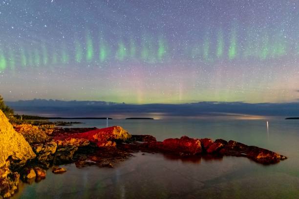 istock Magnificent night of the northern light 1439782750