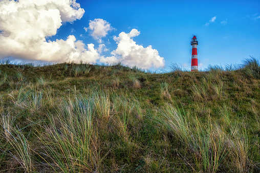 The Ameland Lighthouse, known as Bornrif, is a lighthouse on the Dutch island Ameland, one of the Frisian Islands, on the edge of the North Sea, The Netherlands