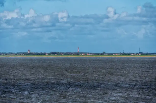 The Netherlands, Ameland Island, belonging to Wadden Sea Islands. UNESCO World Heritage Site.