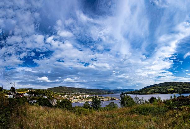 istock View from Tinnesvillaen in Notodden Norway 1439789543