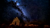 istock Milky Way Time Lapse Over church 1439791111