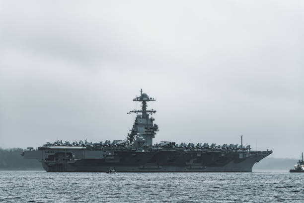 istock US Navy Aircraft Carrier 1439800091
