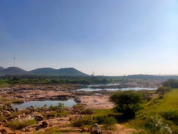 istock Tungabhadra river surroundings 1439800801