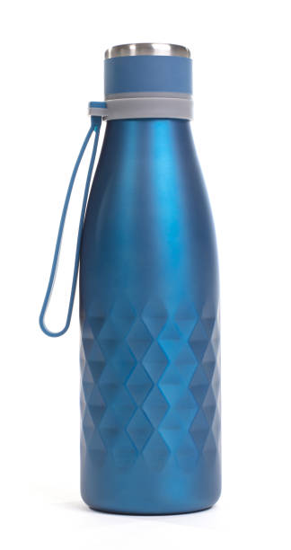istock Reusable water bottle, isolated on white 1439802557