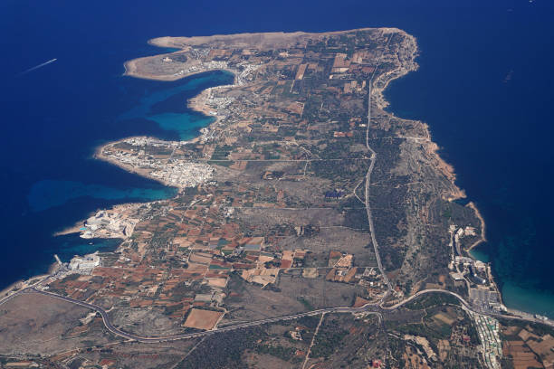 istock malta aerial landscape from airplane 1439807399