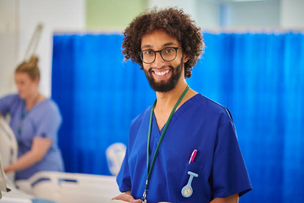 istock male nurse portrait 1439816105