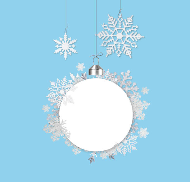 istock Hanging Xmas Ornaments 1439818520