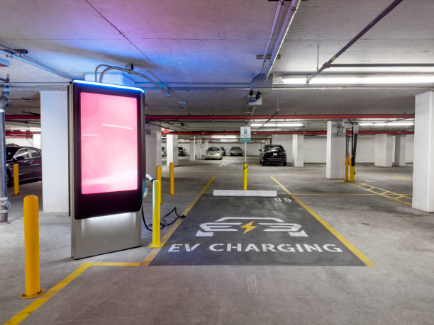 istock Electric vehicle charging station 1439828997