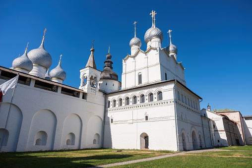 Gate Church of the Resurrection of Christ in Rostov Kremlin, Russia