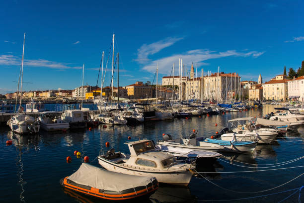 istock Piran Harbour in Slovenia 1439832987