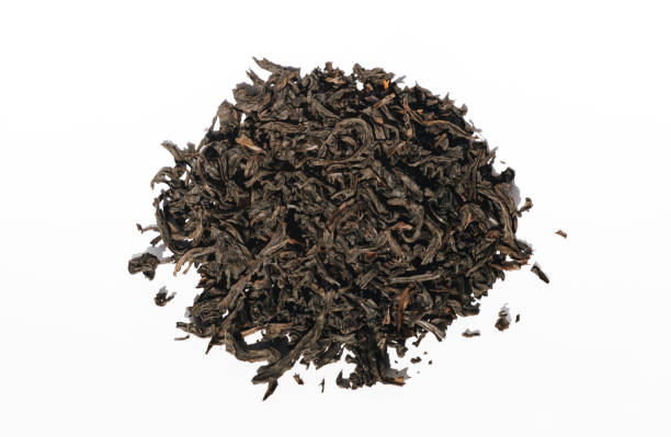 istock A slide of leafy black tea. 1439846452