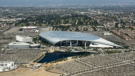 September 30, 2022 - Los Angeles, CA USA - Los Angeles's SoFi Stadium is one of 16 stadiums, 11 of which are in the US, chosen to host the 2026 FIFA World Cup.