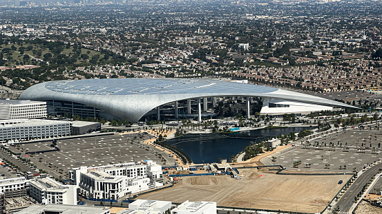 September 30, 2022 - Los Angeles, CA USA - Los Angeles's SoFi Stadium is one of 16 stadiums, 11 of which are in the US, chosen to host the 2026 FIFA World Cup.