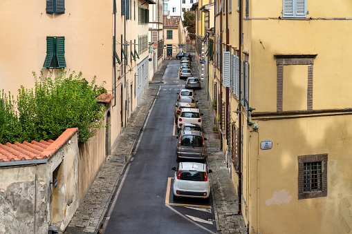 Street in Lucca, Italy