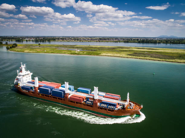istock Cargo ship on the St. Lawrence Seaway 1439862479
